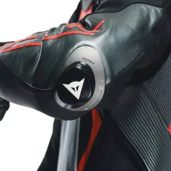 AUDAX D-ZIP - TUTA MOTO INTERA IN PELLE PERFORATA UOMO