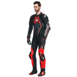 AUDAX D-ZIP - TUTA MOTO INTERA IN PELLE PERFORATA UOMO