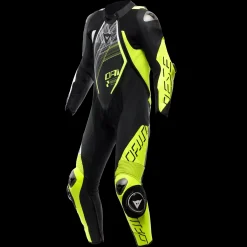 AUDAX D-ZIP - TUTA MOTO INTERA IN PELLE PERFORATA UOMO
