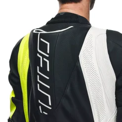 AUDAX D-ZIP - TUTA MOTO INTERA IN PELLE PERFORATA UOMO