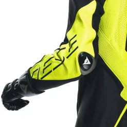 AUDAX D-ZIP - TUTA MOTO INTERA IN PELLE PERFORATA UOMO
