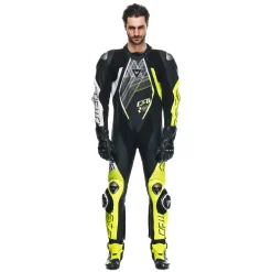 AUDAX D-ZIP - TUTA MOTO INTERA IN PELLE PERFORATA UOMO