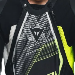 AUDAX D-ZIP - TUTA MOTO INTERA IN PELLE PERFORATA UOMO