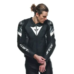 AVRO 5 - GIACCA MOTO IN PELLE UOMO