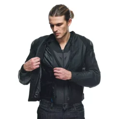 AVRO 5 - GIACCA MOTO IN PELLE UOMO