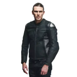 AVRO 5 - GIACCA MOTO IN PELLE UOMO