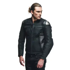 AVRO 5 - GIACCA MOTO IN PELLE UOMO
