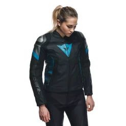 AVRO 5 - GIACCA MOTO IN PELLE DONNA