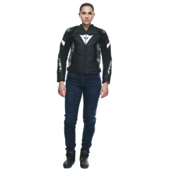 AVRO 5 - GIACCA MOTO IN PELLE DONNA