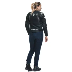 AVRO 5 - GIACCA MOTO IN PELLE DONNA