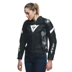 AVRO 5 - GIACCA MOTO IN PELLE DONNA
