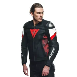 AVRO 5 - GIACCA MOTO IN PELLE UOMO