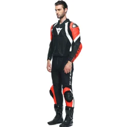 AVRO 4 - TUTA MOTO DIVISIBILE IN PELLE UOMO