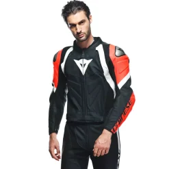 AVRO 4 - TUTA MOTO DIVISIBILE IN PELLE UOMO