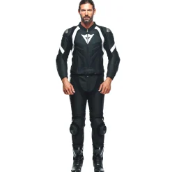 AVRO 4 - TUTA MOTO DIVISIBILE CONFORMATA IN PELLE UOMO