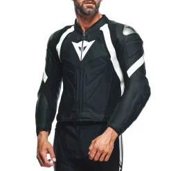 AVRO 4 - TUTA MOTO DIVISIBILE CONFORMATA IN PELLE UOMO