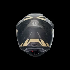 AX9 STEPPA MATT CARBON/GREY/SAND - CASCO MOTO INTEGRALE E2206