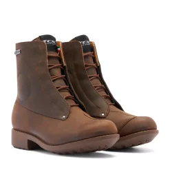 BLEND 2 WP STIVALETTI MOTO IMPERMEABILI DONNA - MARRONE