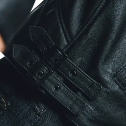 CHIODO - GIACCA MOTO IN PELLE UOMO