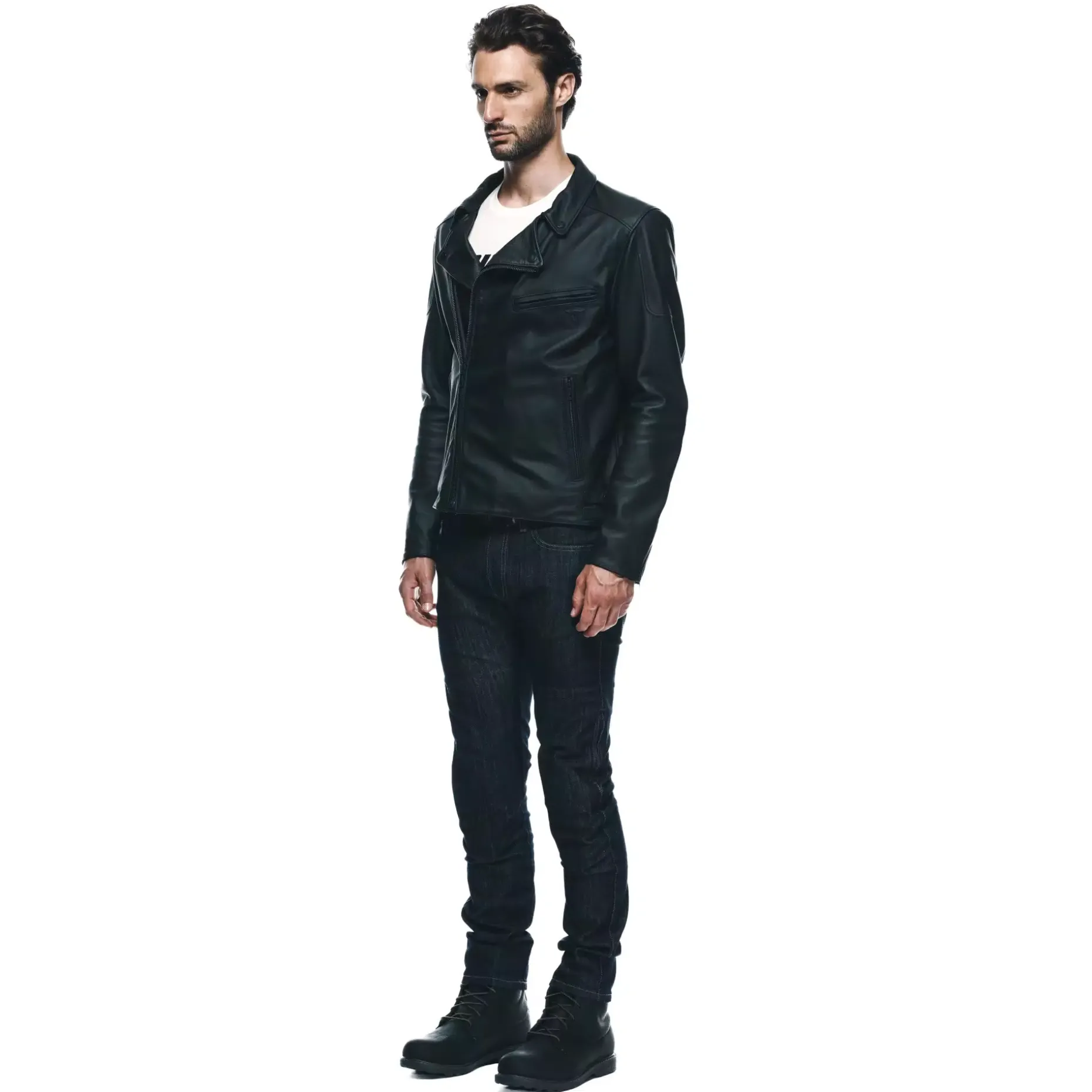 CHIODO - GIACCA MOTO IN PELLE UOMO