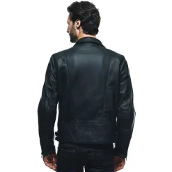 CHIODO - GIACCA MOTO IN PELLE UOMO