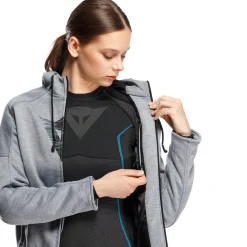 DAEMON-X - FELPA DA MOTO CON PROTEZIONI DONNA