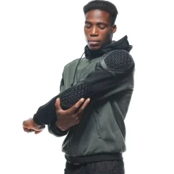 DAEMON-X SAFETY HOODIE - GIACCA MOTO IN TESSUTO UOMO