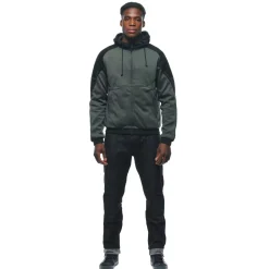 DAEMON-X SAFETY HOODIE - GIACCA MOTO IN TESSUTO UOMO