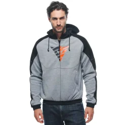 DAEMON-X SAFETY HOODIE - GIACCA MOTO IN TESSUTO UOMO