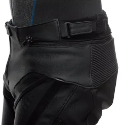 DELTA 4 - PANTALONI MOTO IN PELLE PERFORATA UOMO