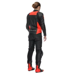 DELTA 4 - PANTALONI MOTO IN PELLE PERFORATA UOMO