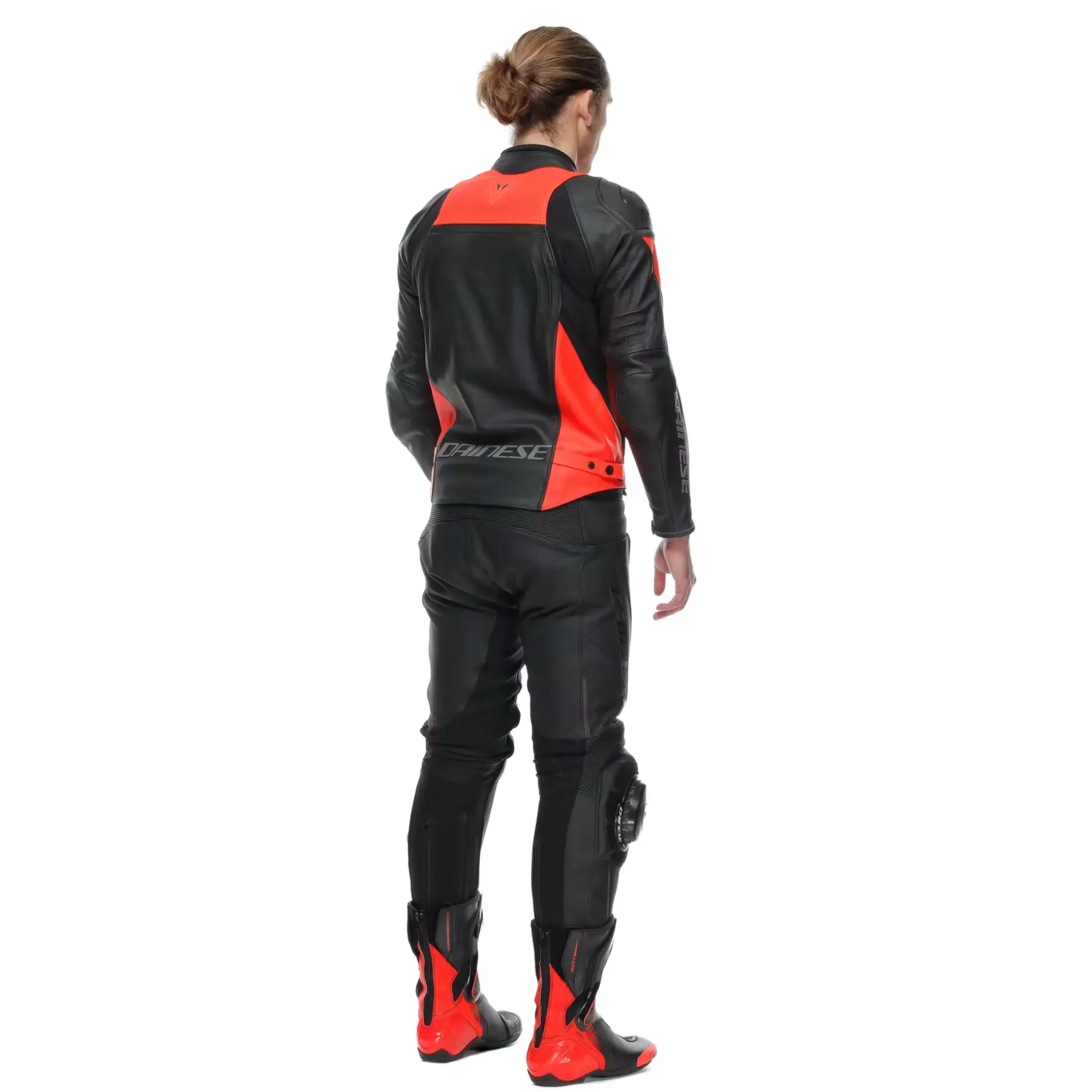 DELTA 4 - PANTALONI MOTO IN PELLE PERFORATA UOMO