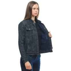DENIM TEX - GIACCA MOTO IN TESSUTO DONNA