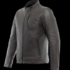FULCRO - GIACCA MOTO IN PELLE UOMO