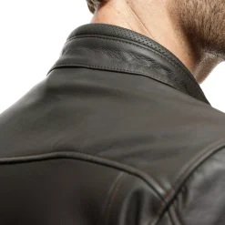 FULCRO - GIACCA MOTO IN PELLE UOMO