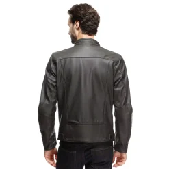 FULCRO - GIACCA MOTO IN PELLE UOMO