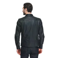 FULCRO - GIACCA MOTO IN PELLE UOMO