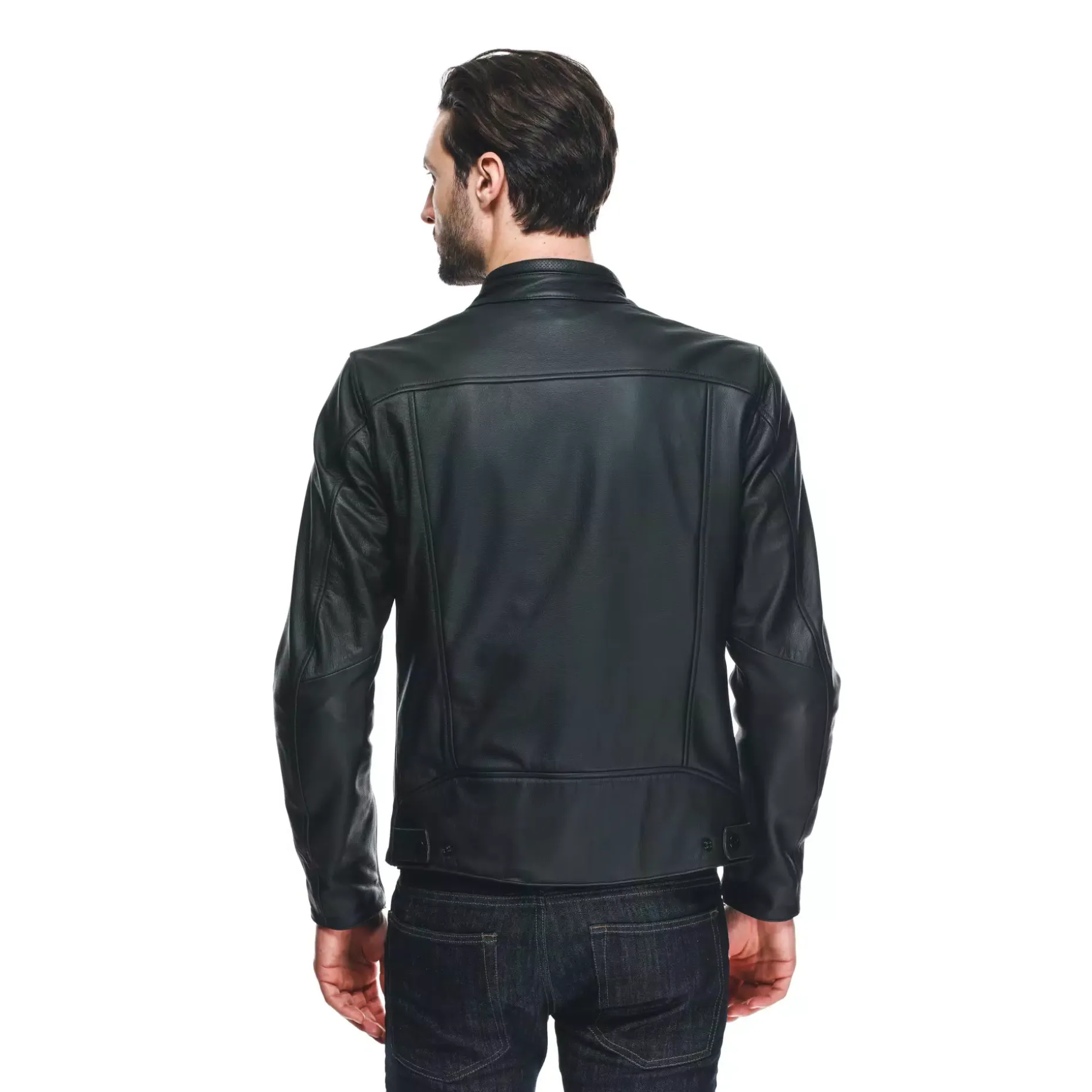 FULCRO - GIACCA MOTO IN PELLE UOMO