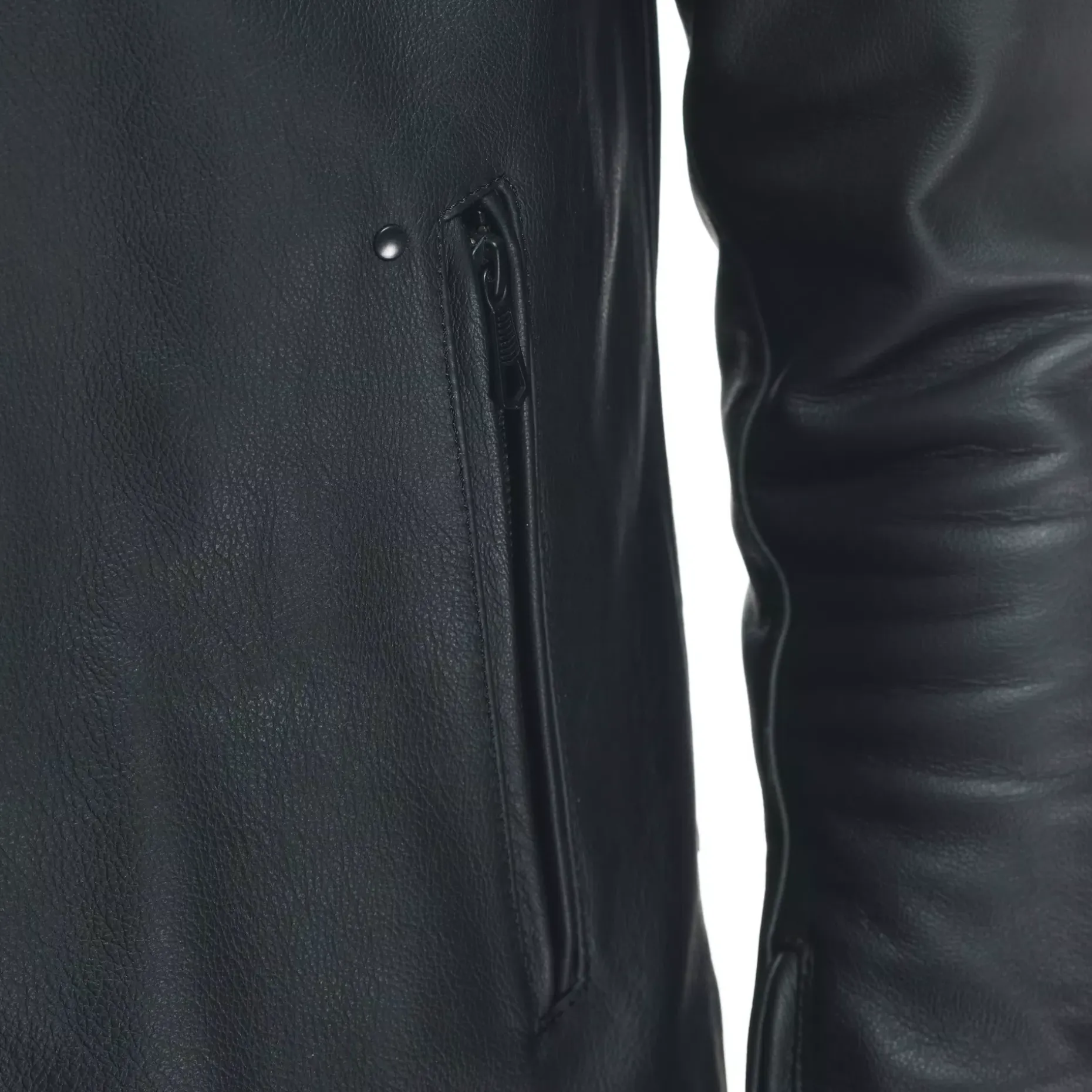 FULCRO - GIACCA MOTO IN PELLE UOMO