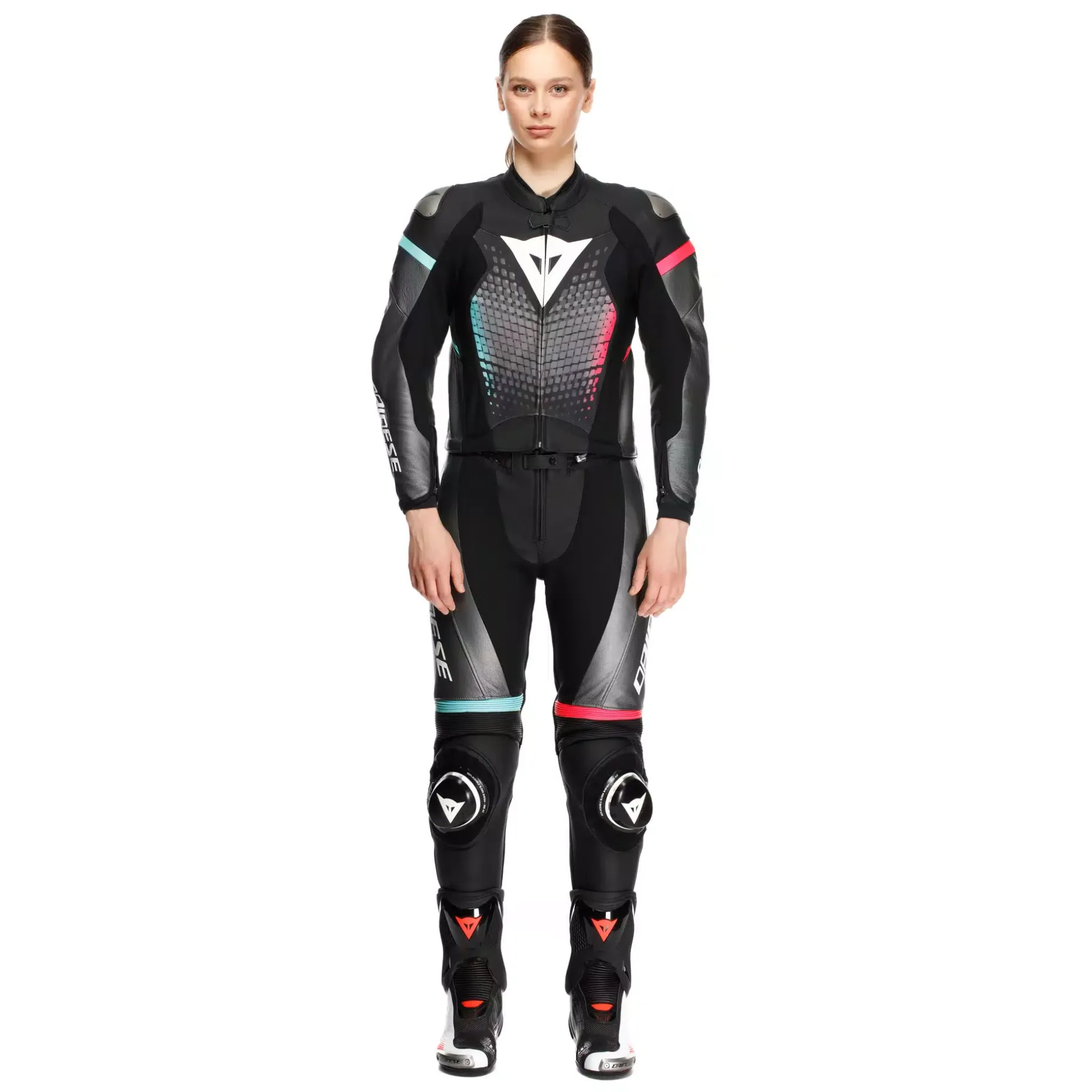 FULMINEA - TUTA MOTO IN PELLE DIVISIBILE DONNA