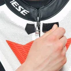 GROBNIK - TUTA MOTO INTERA IN PELLE PERFORATA DONNA