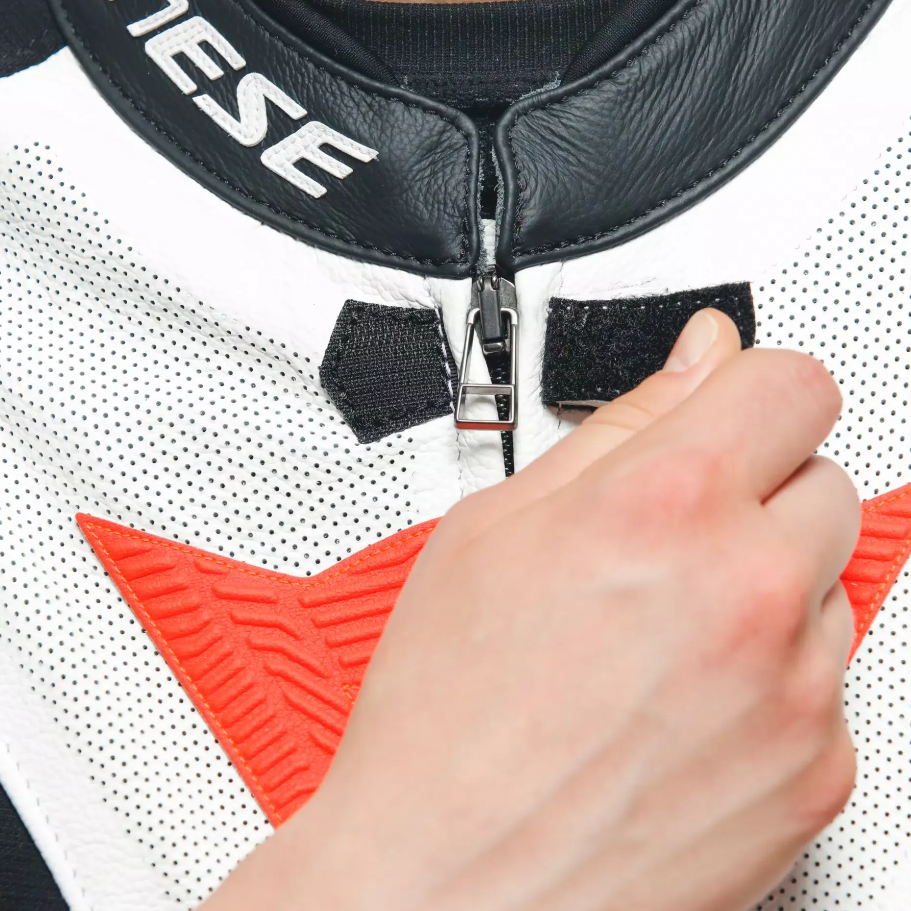 GROBNIK - TUTA MOTO INTERA IN PELLE PERFORATA DONNA