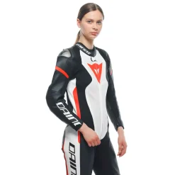 GROBNIK - TUTA MOTO INTERA IN PELLE PERFORATA DONNA