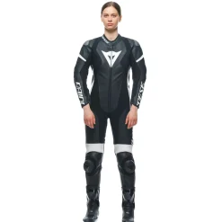 GROBNIK - TUTA MOTO INTERA IN PELLE PERFORATA DONNA