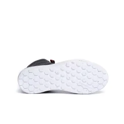 IKASU 2 WP SNEAKER MOTO IMPERMEABILI DONNA - NERO/ROSSO SCURO