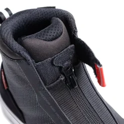 IKASU 2 WP SNEAKER MOTO IMPERMEABILI DONNA - NERO/ROSSO SCURO