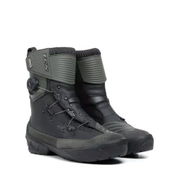 INFINITY 3 WP STIVALI MOTO IMPERMEABILI UOMO - NERO/VERDE MILITARE