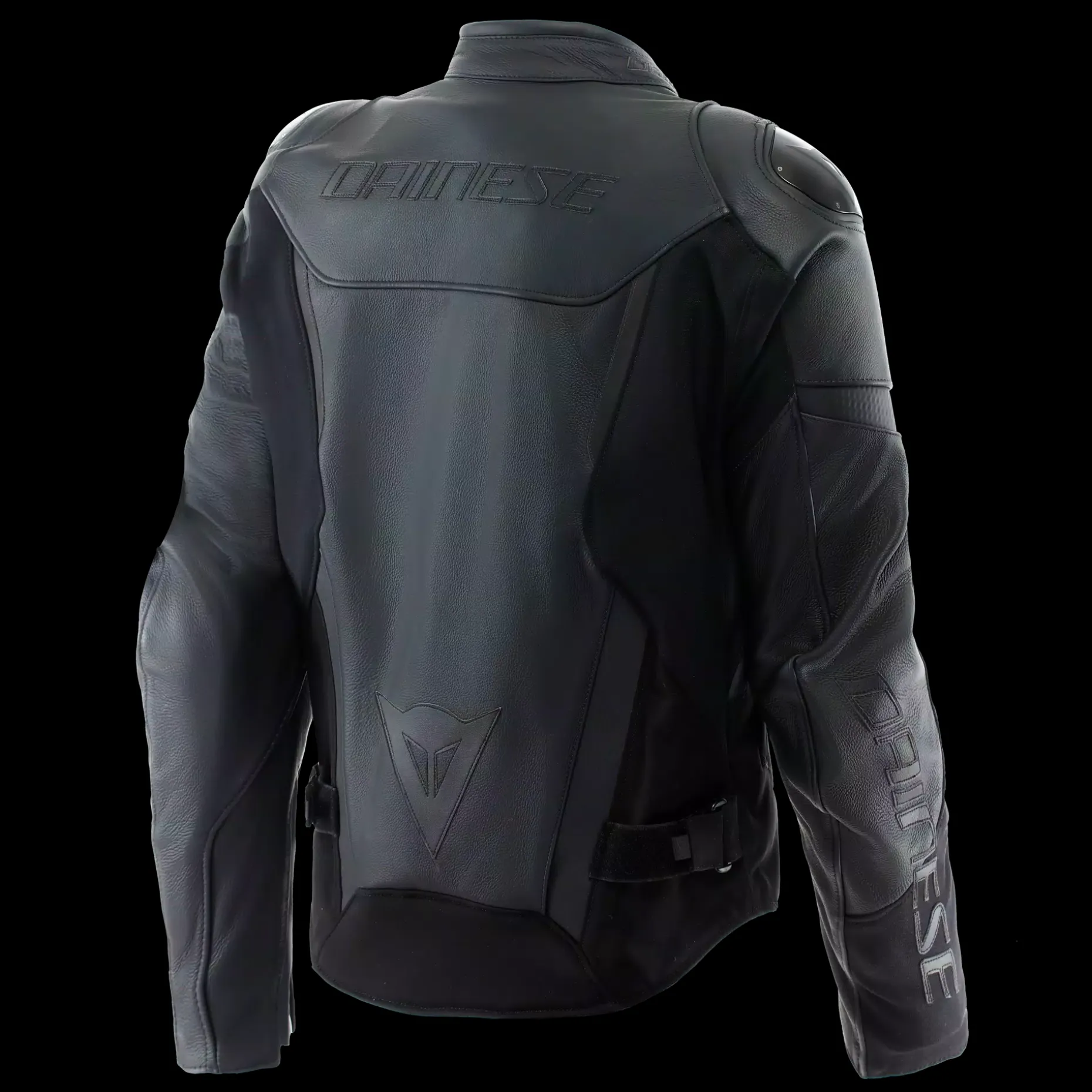 IPERATTIVA - GIACCA DA MOTO IN PELLE E TESSUTO DA UOMO