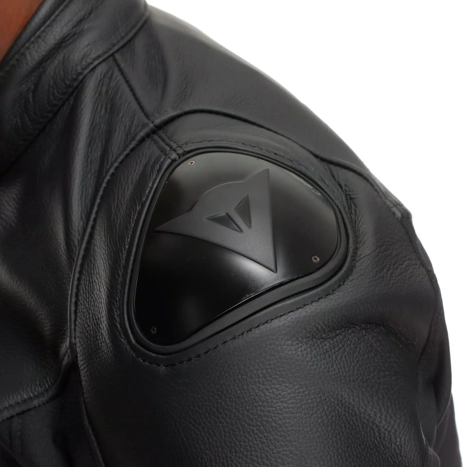 IPERATTIVA - GIACCA DA MOTO IN PELLE E TESSUTO DA UOMO