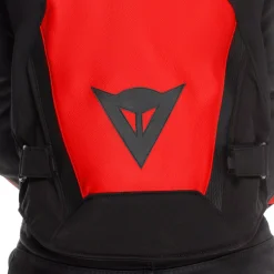 IPERATTIVA - GIACCA DA MOTO IN PELLE E TESSUTO DA UOMO